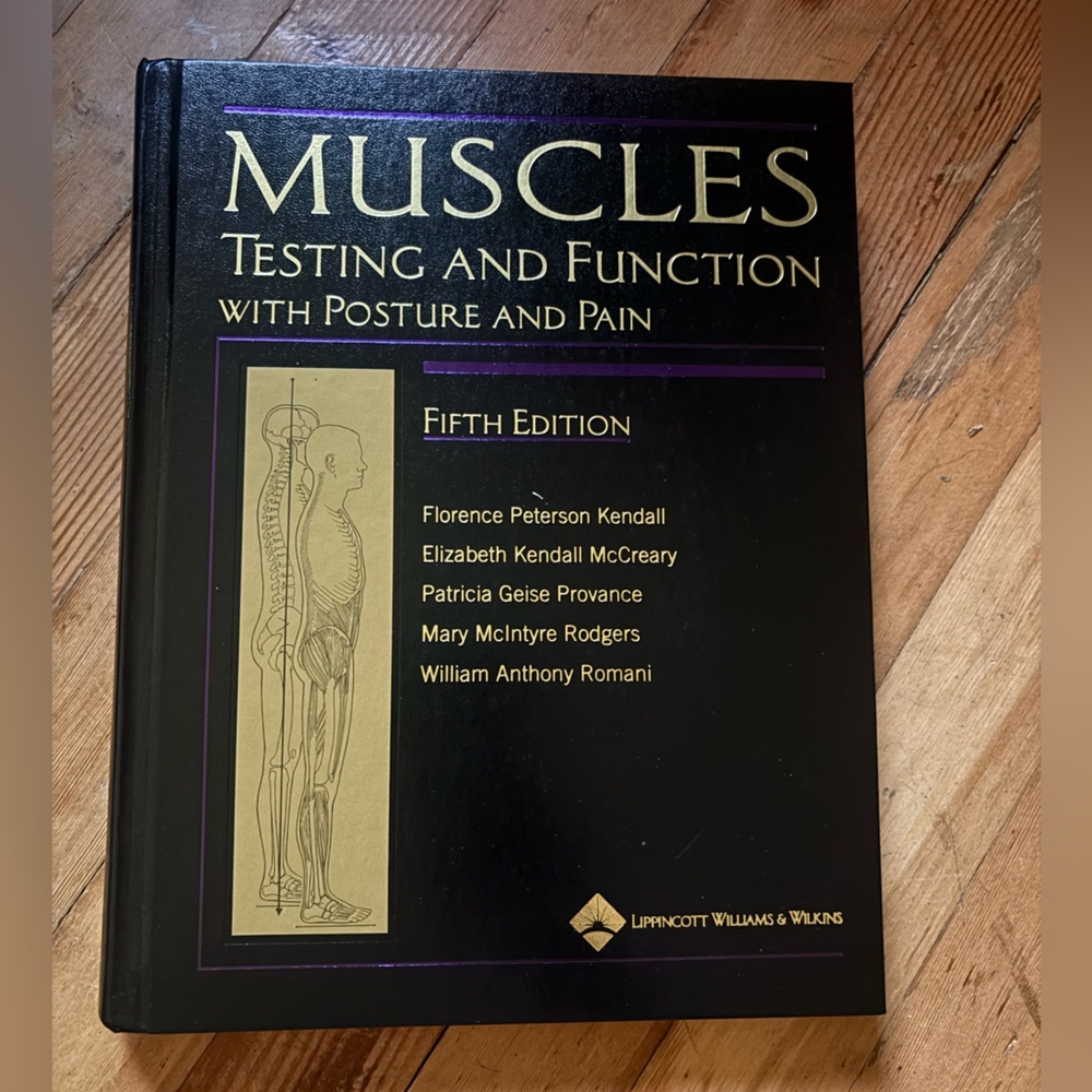 Muscles Testing and Function Book
